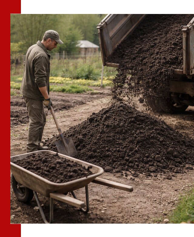 Доставка качественной земли для огорода в Ирбите