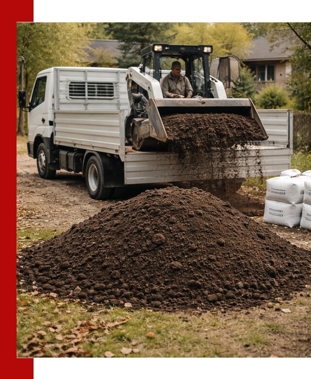 Доставка садовой земли в больших объёмах в Ирбите