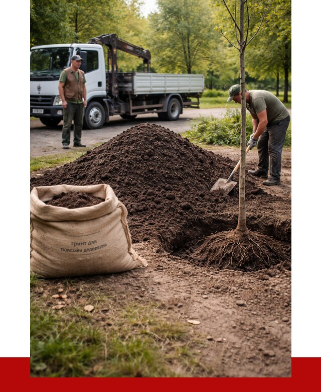 Грунт для посадки деревьев в Ирбите от 1319 р. | ПРОНЕРУДРбт