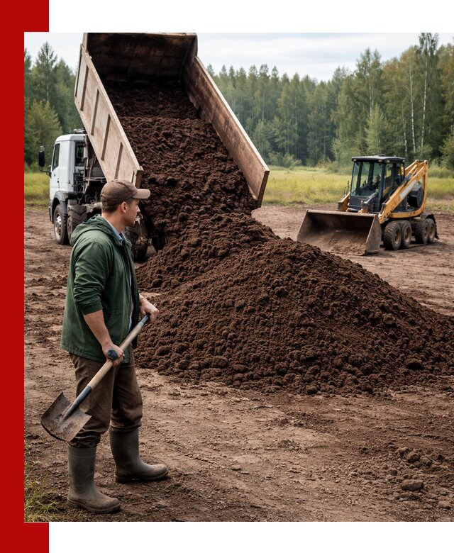 Купить верховой торф с доставкой в Ирбите для садоводства и растений