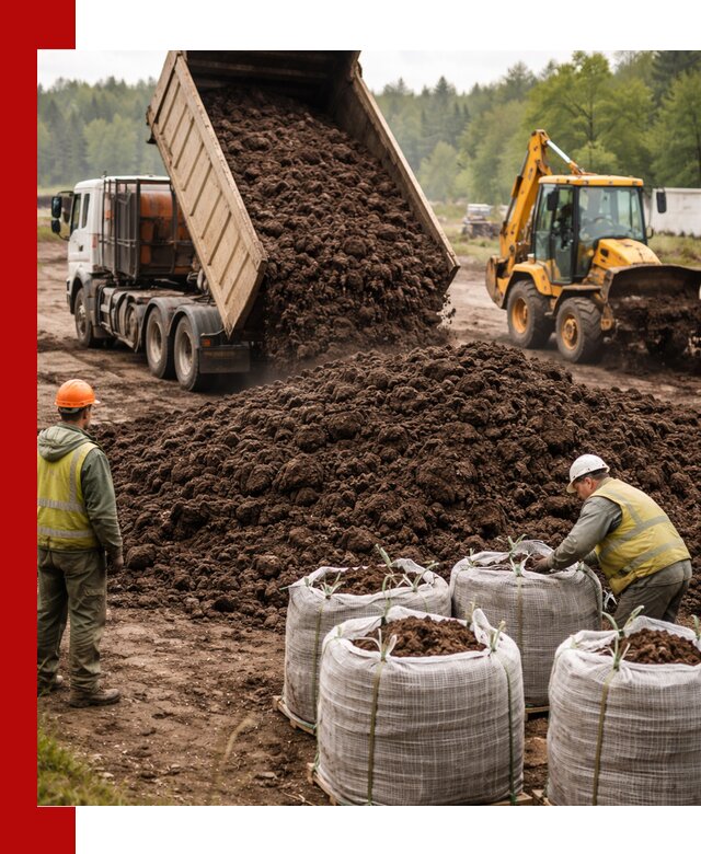 Доставка нейтрального торфа в Ирбите оптом и в розницу