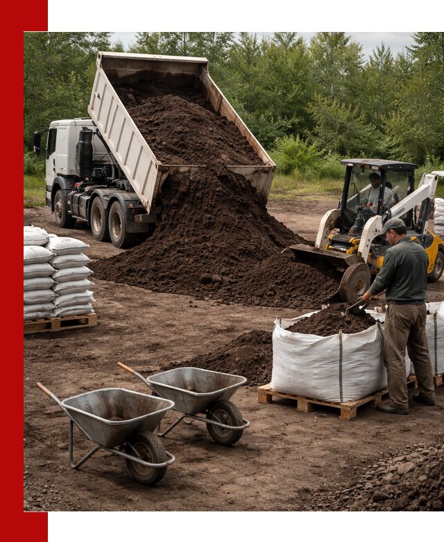 Доставка и продажа торфогрунта в Ирбите оптом и в розницу