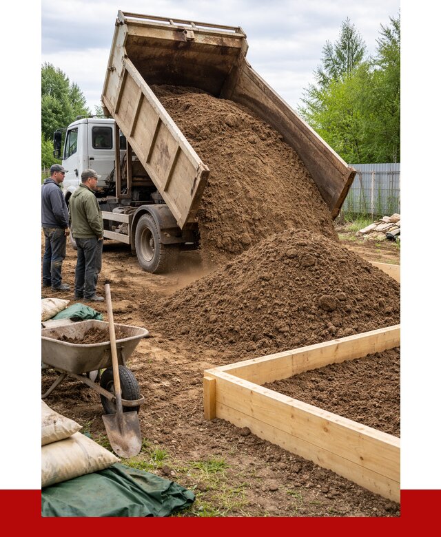 Торфо песчаная смесь в Ирбите с доставкой от 2034 р. | ПРОНЕРУДРбт