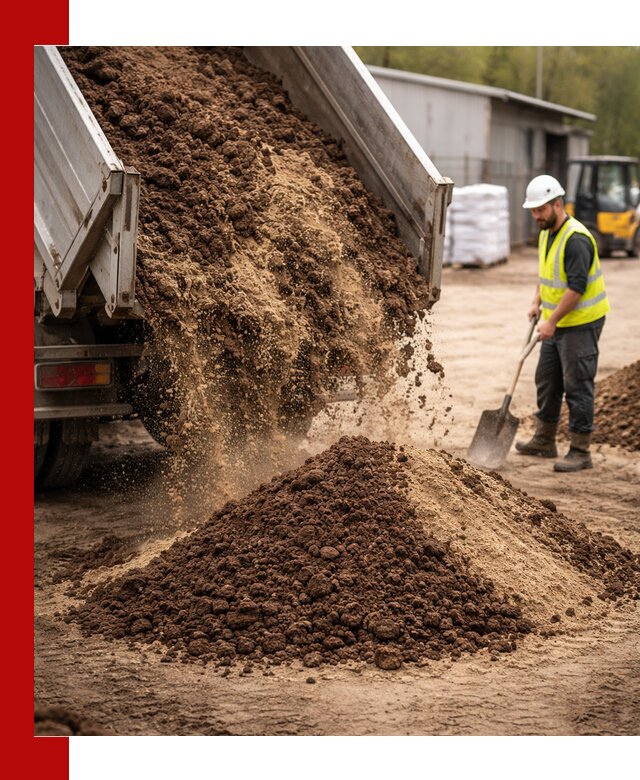 Доставка торфо-песчаной смеси в Ирбите для строительства и озеленения