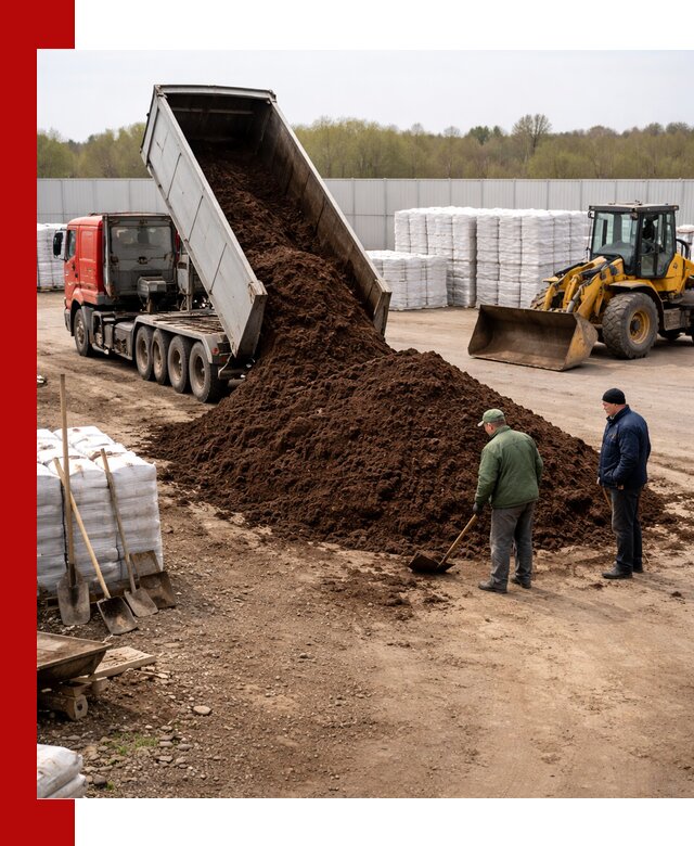 Доставка торфяных смесей оптом и в розницу в Ирбите