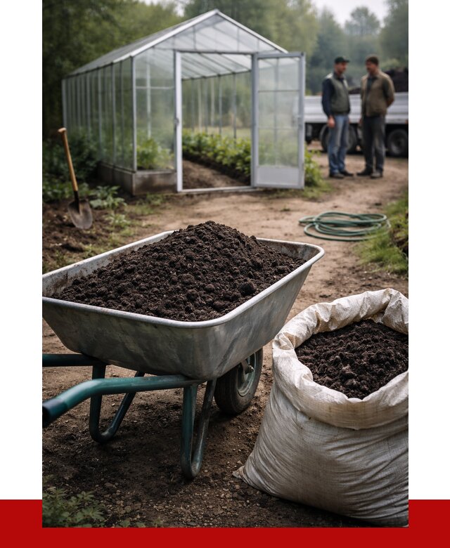 Чернозем для теплицы в Ирбите с доставкой от 1649 р. | ПРОНЕРУДРбт