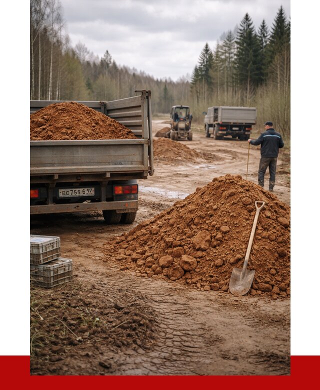 Глина и суглинки в Ирбите от 4947 р. за куб | ПРОНЕРУДРбт