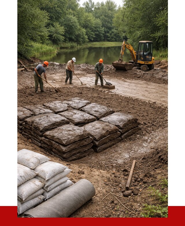 Купить глину для пруда в Ирбите от 4947 р. с доставкой | ПРОНЕРУДРбт