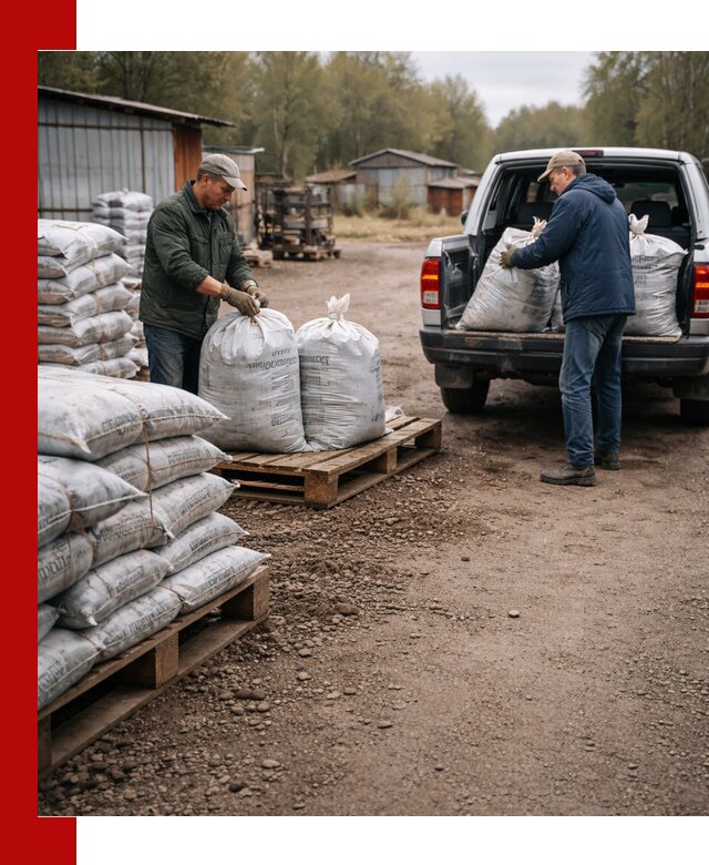 Купить конский навоз в мешках с доставкой в Ирбите