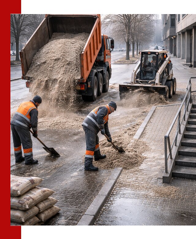 Поставка противогололедных материалов в Ирбите