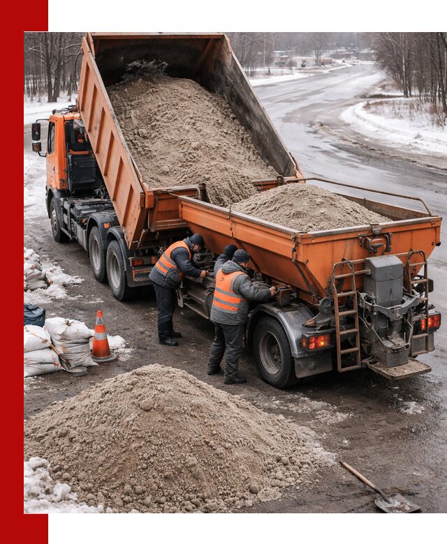 Поставка и вывоз пескосоля в Ирбите оптом и в розницу