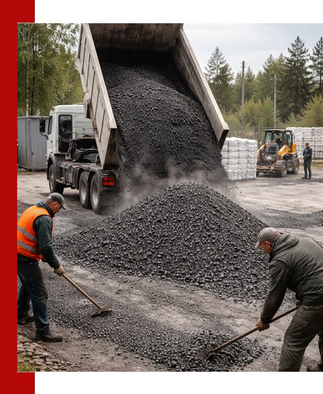 Доставка и продажа асфальтного гранулята в Ирбите