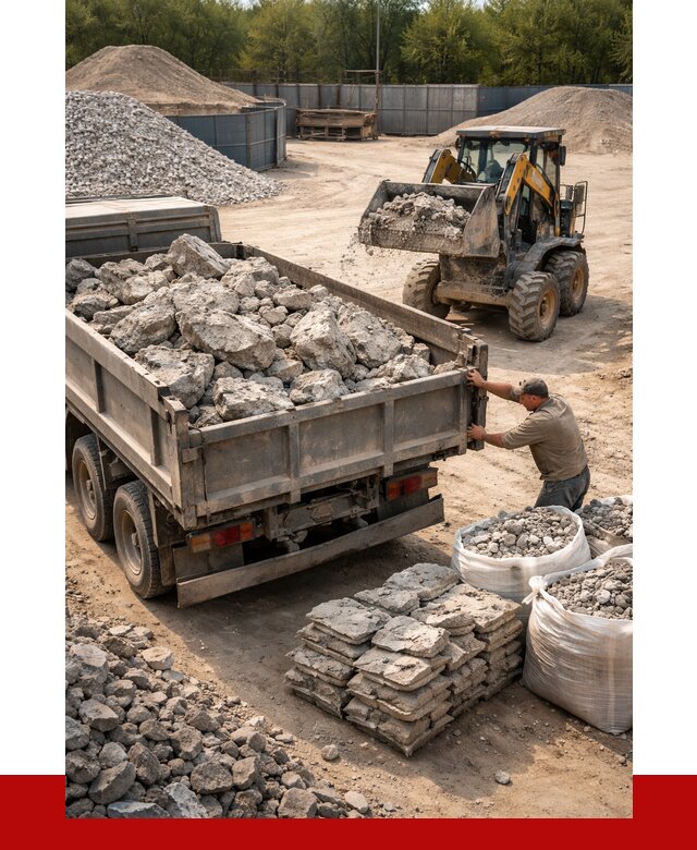 Купить бой бетона с доставкой в Ирбите от 5277 р. | ПРОНЕРУДРбт