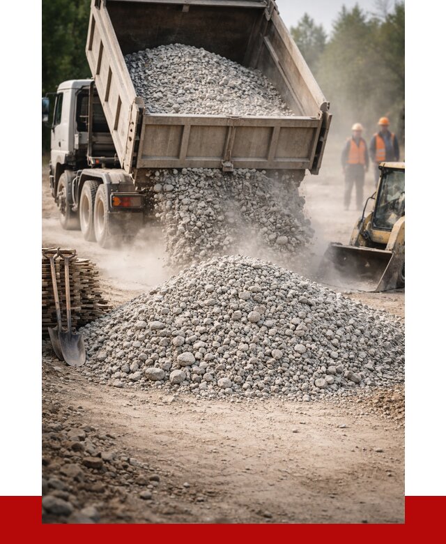 Купить дробленый бетон в Ирбите от 1869 р./куб | ПРОНЕРУДРбт