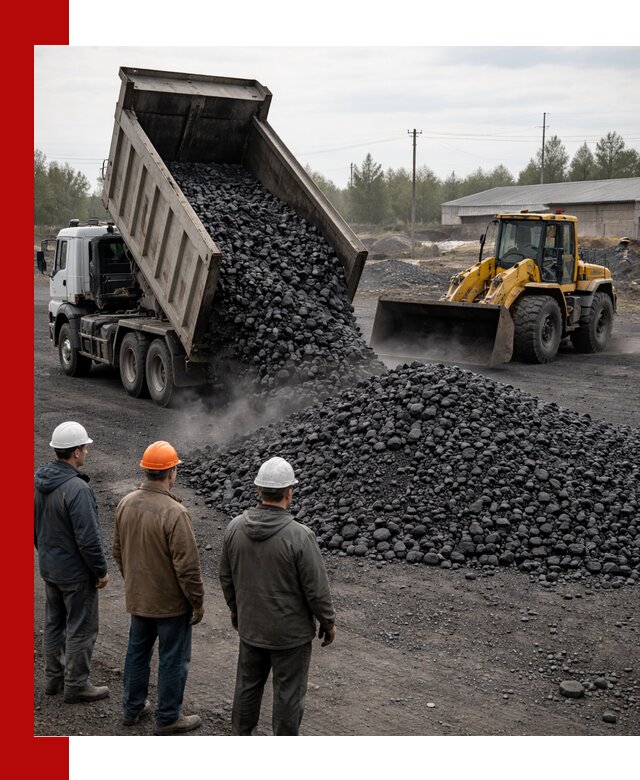 Доставка угля антрацита в Ирбите с самосвалами и погрузкой