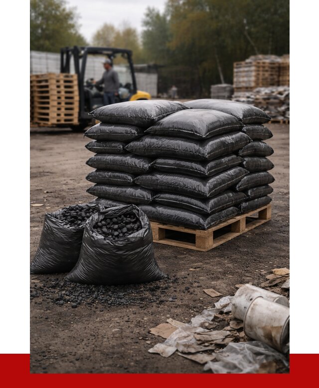 Купить уголь в мешках с доставкой в Ирбите от 8245 р. | ПРОНЕРУДРбт