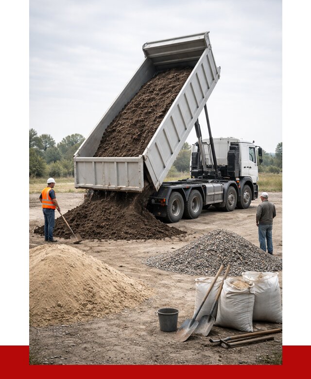 Доставка самосвалом 30 кубов в Ирбите от 9344 р. | ПРОНЕРУДРбт