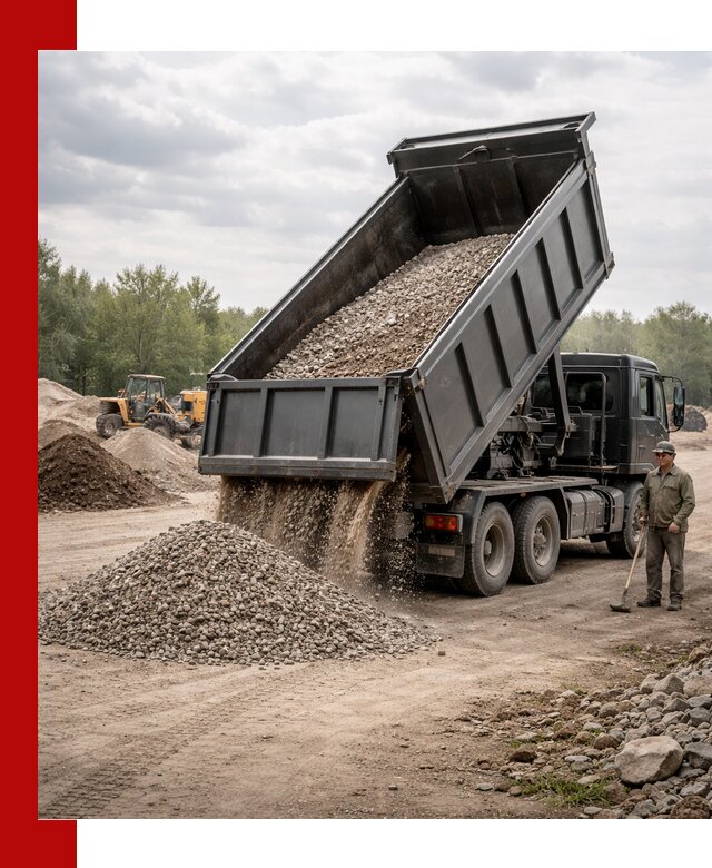 Доставка самосвалом 30 м3 по выгодным ценам в Ирбите