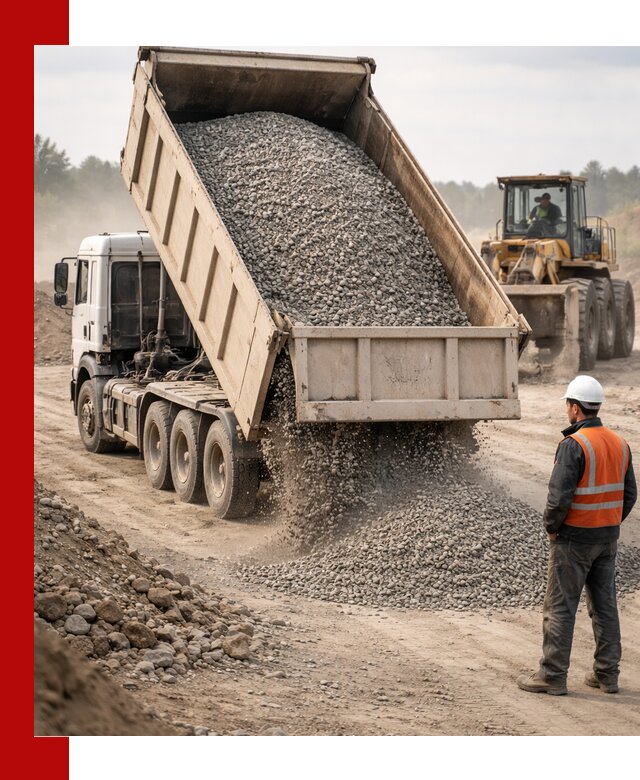 Доставка самосвалом 40 кубов цемента и сыпучих в Ирбите