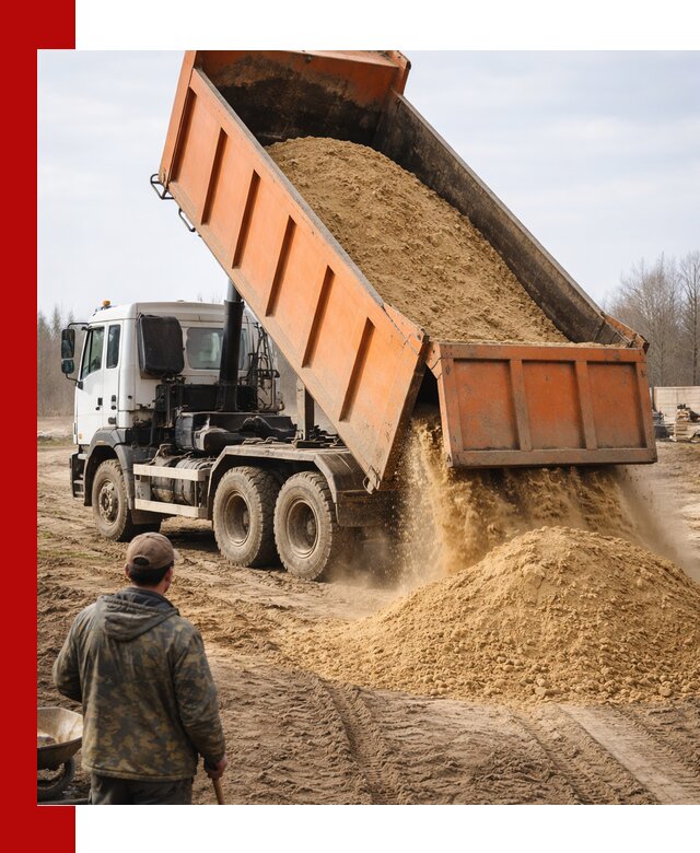Аренда самосвала 20 тонн для перевозки грузов в Ирбите