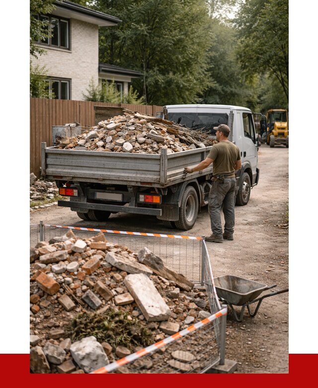 Вывоз строительного мусора с погрузкой в Ирбите от 8245 р | ПРОНЕРУДРбт