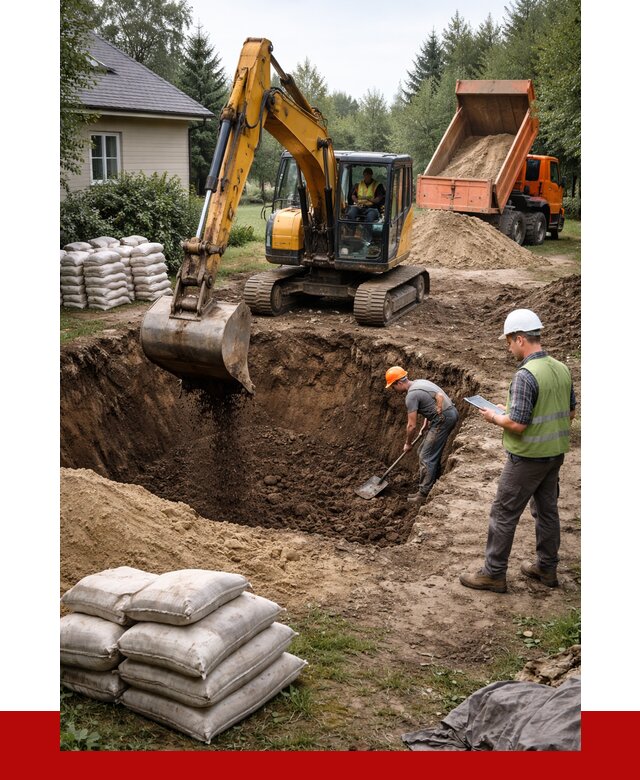 Рытье котлована в Ирбите быстро от 4947 р. ПРОНЕРУДРбт