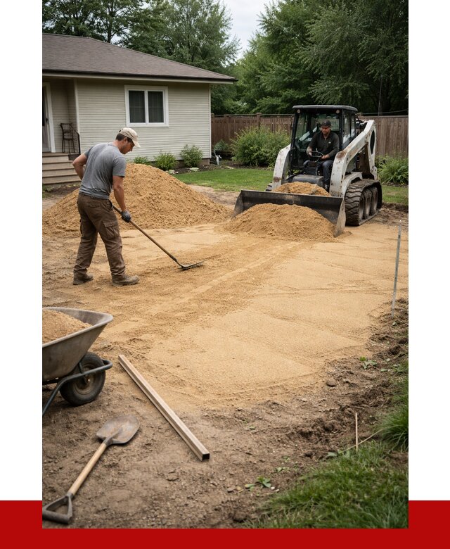 Отсыпка участка песком в Ирбите, от 2748 р., ПРОНЕРУДРбт