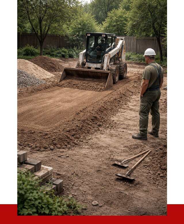 Выравнивание участка под ключ в Ирбите от 3848 р. | ПРОНЕРУДРбт