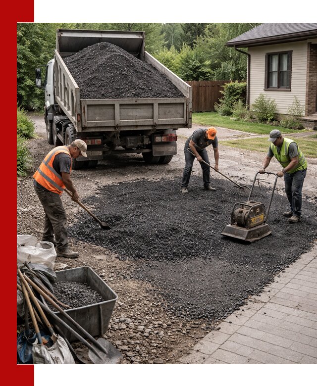 Асфальтовая крошка для двора с доставкой в Ирбите